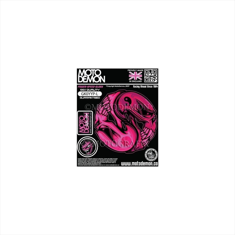 モトグラフィックス｜グラフィックシート ピンク 左 ｜MT-GK0YYP-L