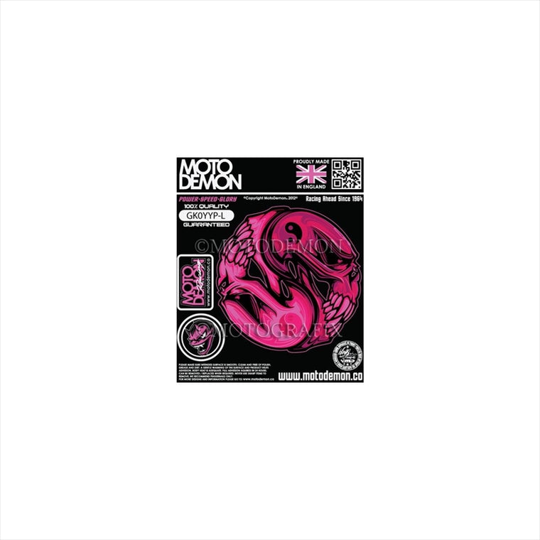 モトグラフィックス｜グラフィックシート ピンク 左 ｜MT-GK0YYP-L