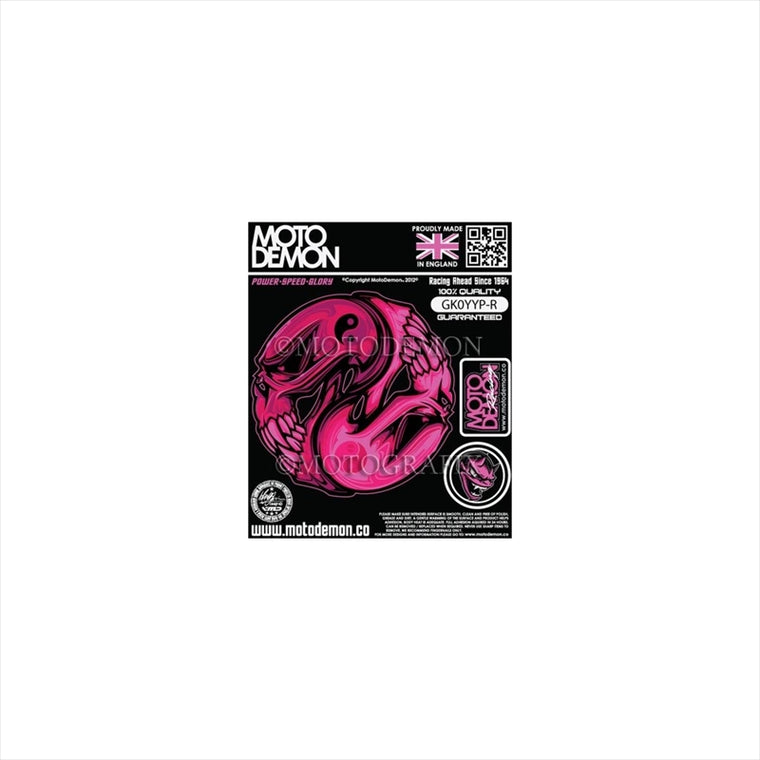 モトグラフィックス｜グラフィックシート ピンク 右 ｜MT-GK0YYP-R