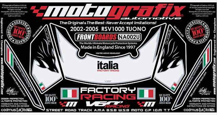 MOTO GRAFIX(モトグラフィックス) | ボディパッド FRONT | MT-NA002U