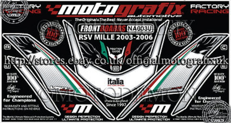 MOTO GRAFIX(モトグラフィックス) | ボディパッド FRONT | MT-NA003U