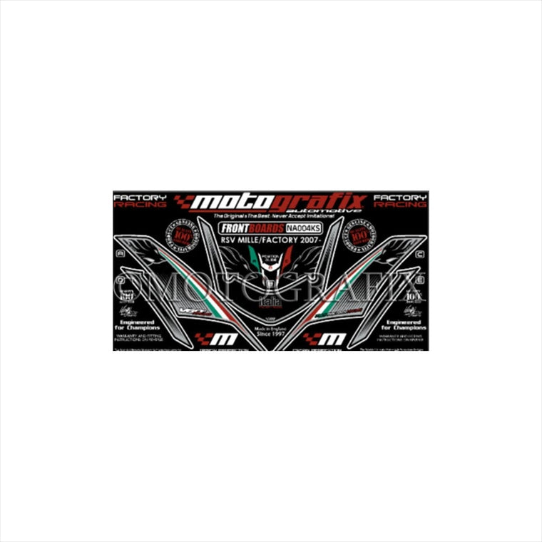 モトグラフィックス｜ボディパッド FRONT ｜MT-NA004KS