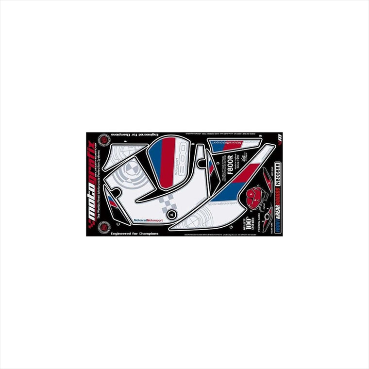 モトグラフィックス｜ボディパッド FRONT/REAR ｜MT-NB008RR