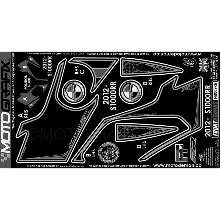 モトグラフィックス｜ボディパッド FRONT ｜MT-NB009KE