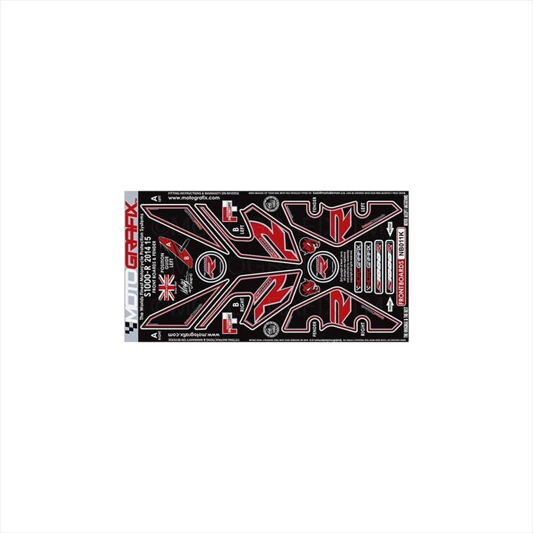 モトグラフィックス｜ボディパッド FRONT ｜MT-NB011K