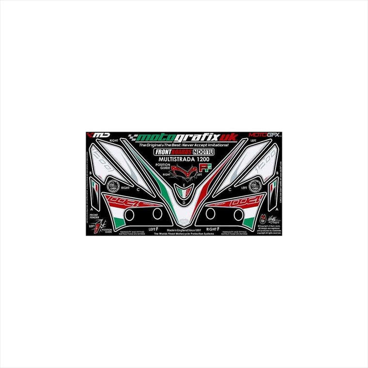 モトグラフィックス｜ボディパッド FRONT ｜MT-ND011U