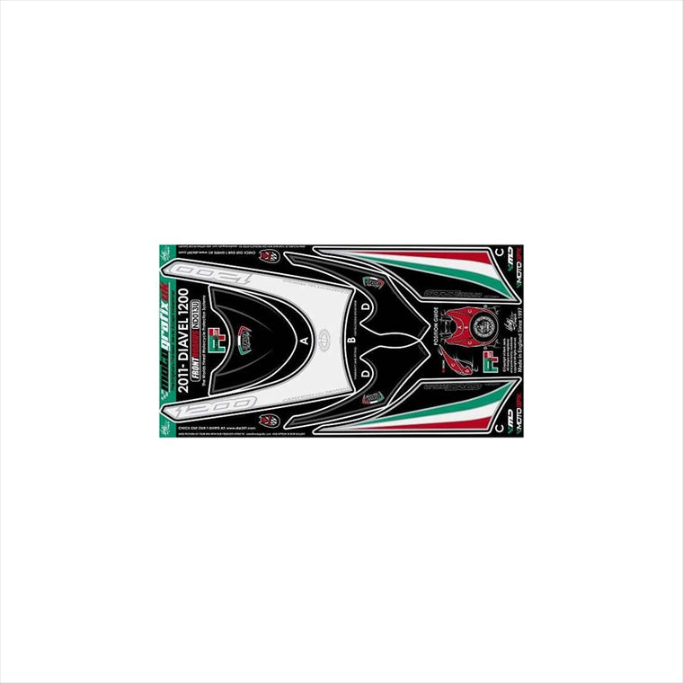 モトグラフィックス｜ボディパッド FRONT ｜MT-ND013U