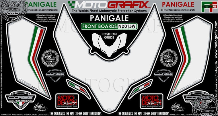 MOTO GRAFIX(モトグラフィックス) | ボディパッド FRONT | MT-ND015W