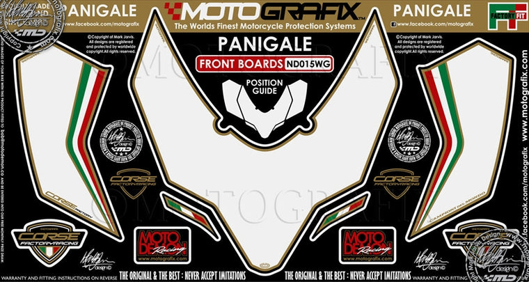 MOTO GRAFIX(モトグラフィックス) | ボディパッド FRONT | MT-ND015WG