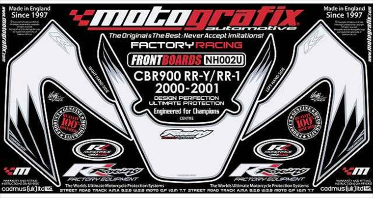 MOTO GRAFIX(モトグラフィックス) | ボディパッド FRONT | MT-NH002U
