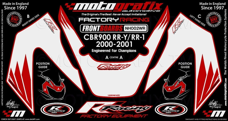 MOTO GRAFIX(モトグラフィックス) | ボディパッド FRONT | MT-NH002WR