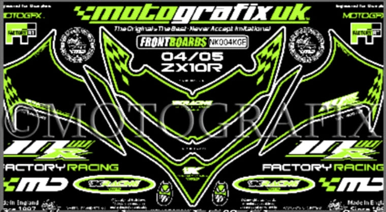 MOTO GRAFIX(モトグラフィックス) | ボディパッド FRONT | MT-NK004KGE