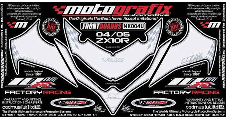 MOTO GRAFIX(モトグラフィックス) | ボディパッド FRONT | MT-NK004U