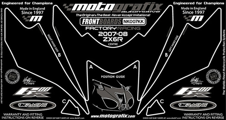 MOTO GRAFIX(モトグラフィックス) | ボディパッド FRONT | MT-NK007KK