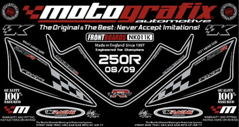 MOTO GRAFIX(モトグラフィックス)｜ボディパッド FRONT｜MT-NK011K