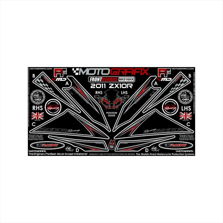 モトグラフィックス｜ボディパッド FRONT ｜MT-NK016KK