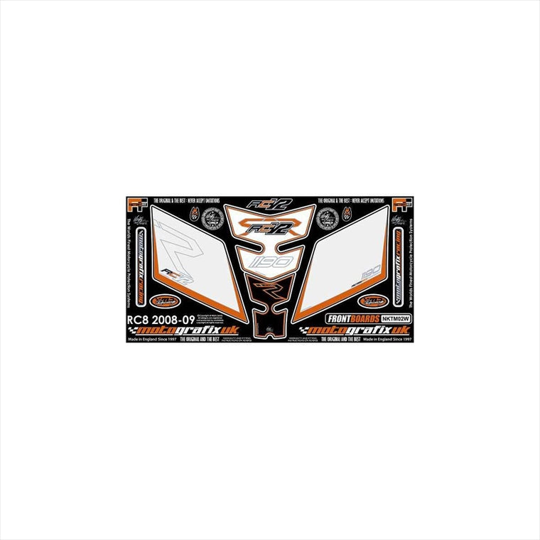モトグラフィックス｜ボディパッド FRONT＆TANK PAD｜MT-NKTM02W