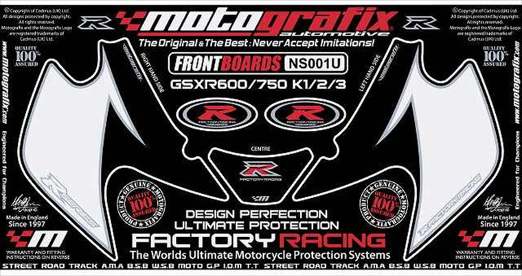 MOTO GRAFIX(モトグラフィックス) | ボディパッド FRONT | MT-NS001U