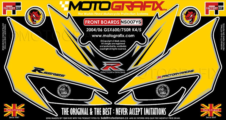 MOTO GRAFIX(モトグラフィックス) | ボディパッド FRONT | MT-NS007YS