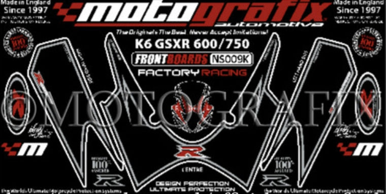 MOTO GRAFIX(モトグラフィックス) | ボディパッド FRONT | MT-NS009K