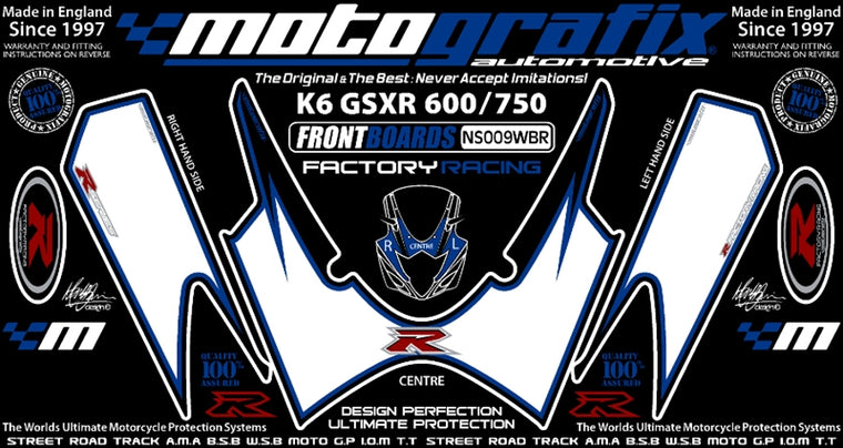 MOTO GRAFIX(モトグラフィックス) | ボディパッド FRONT | MT-NS009WBR