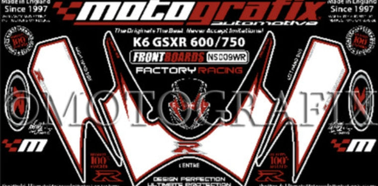 MOTO GRAFIX(モトグラフィックス) | ボディパッド FRONT | MT-NS009WR