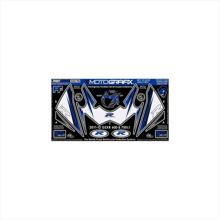 モトグラフィックス｜ボディパッド FRONT ｜MT-NS019B