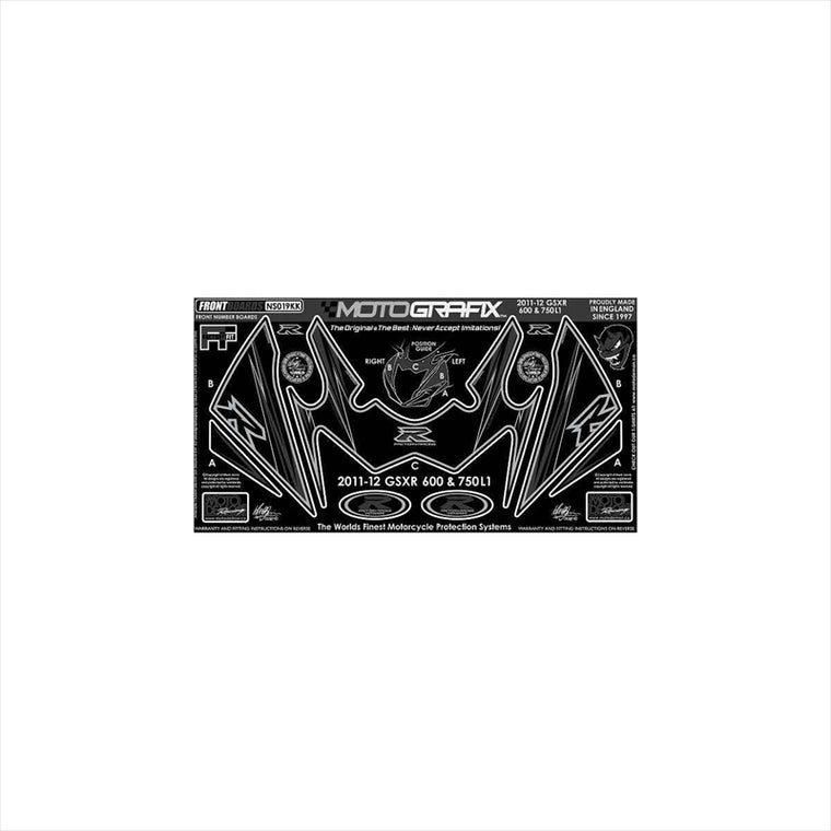 モトグラフィックス｜ボディパッド FRONT ｜MT-NS019KK