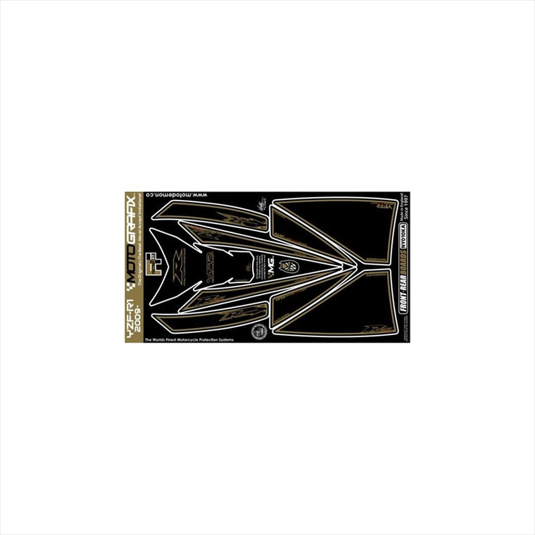 モトグラフィックス｜ボディパッド FRONT/REAR ｜MT-NY010KA