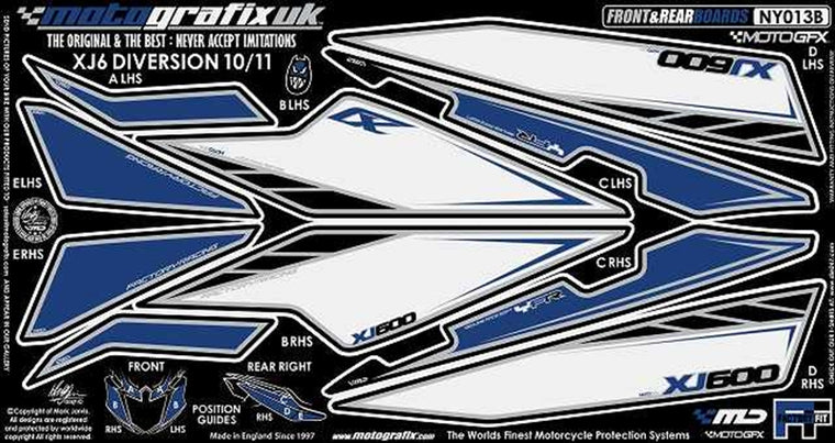 MOTO GRAFIX(モトグラフィックス) | ボディパッド FRONT/REAR | MT-NY013B