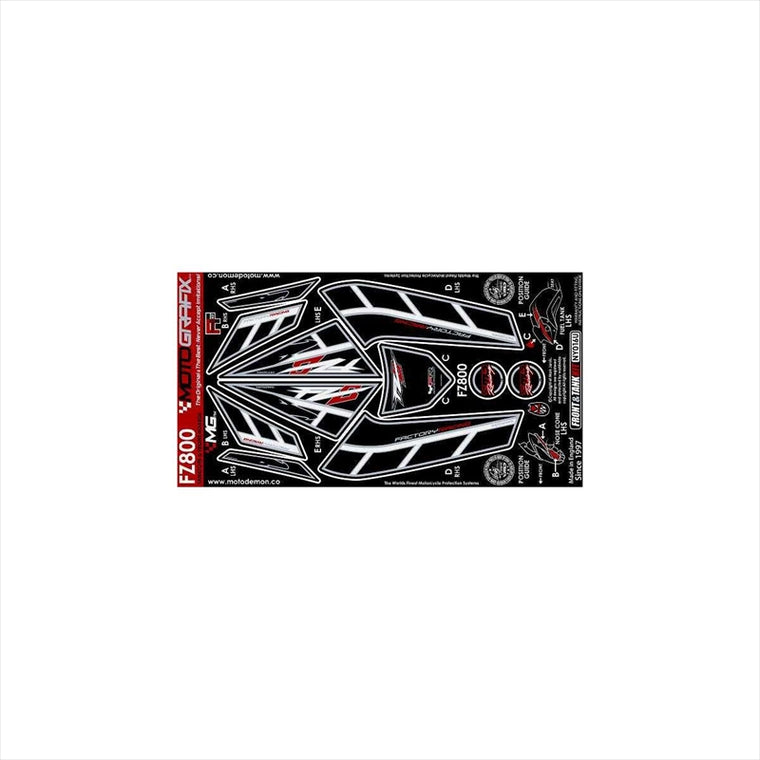 モトグラフィックス｜ボディパッド FRONT ｜MT-NY016U