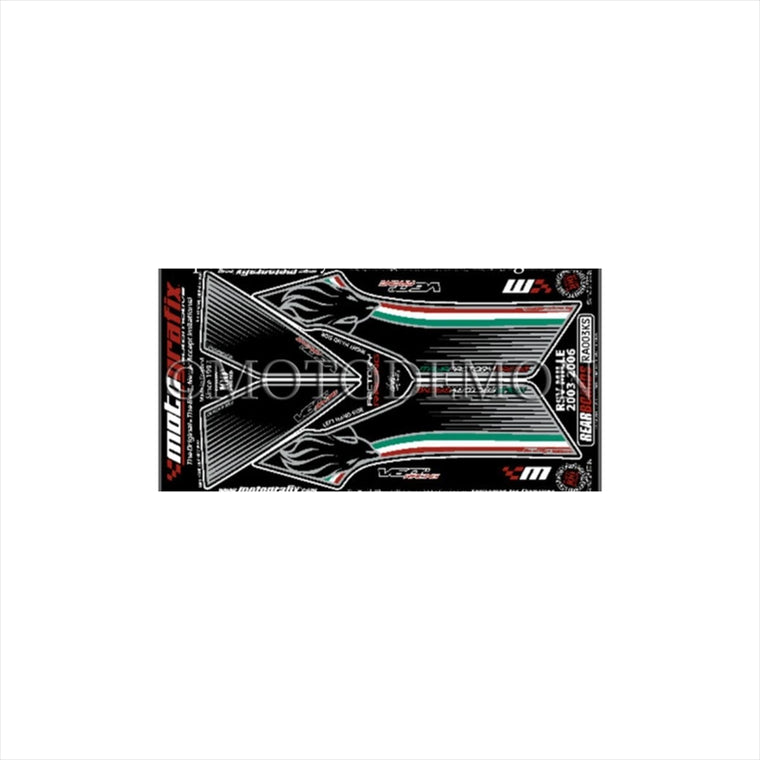 モトグラフィックス｜ボディパッド REAR ｜MT-RA003KS