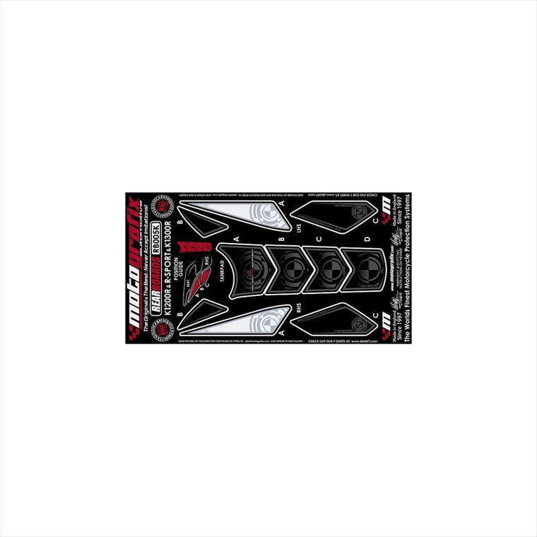 モトグラフィックス｜ボディパッド REAR ｜MT-RB005K