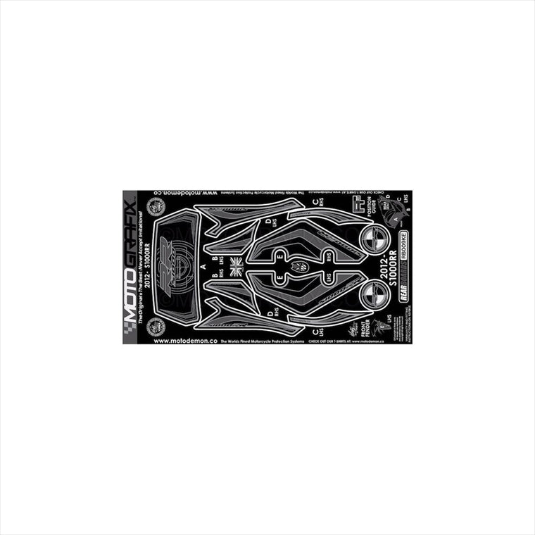 モトグラフィックス｜ボディパッド REAR ｜MT-RB009KE