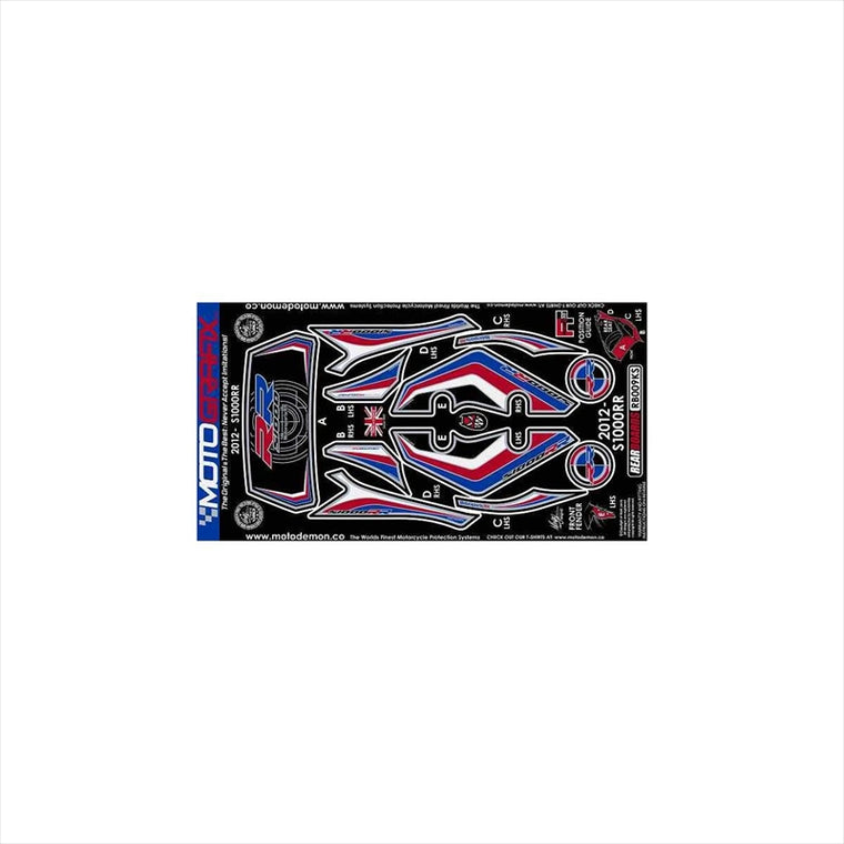 モトグラフィックス｜ボディパッド REAR ｜MT-RB009KS