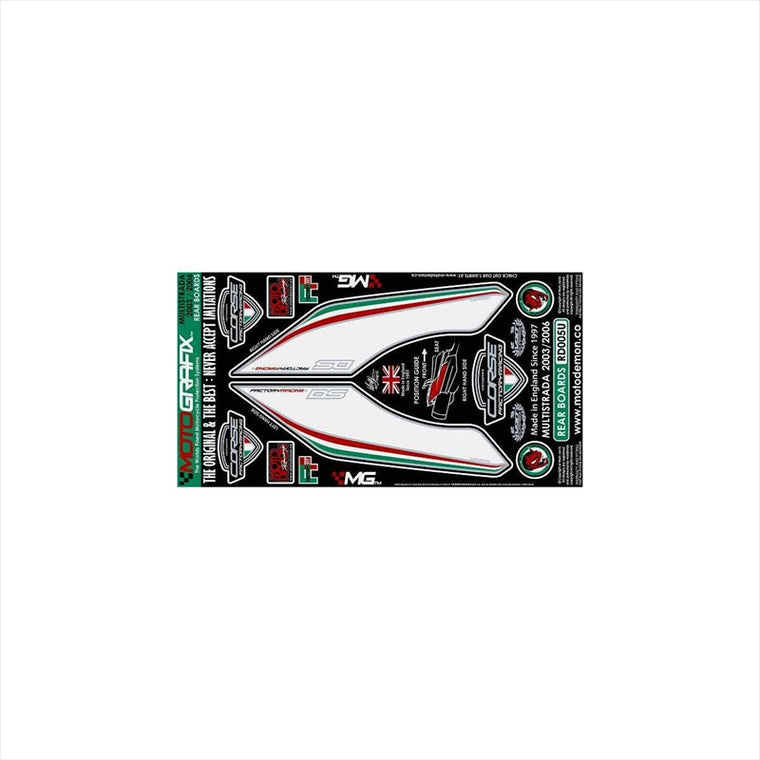 モトグラフィックス｜ボディパッド REAR ｜MT-RD005U
