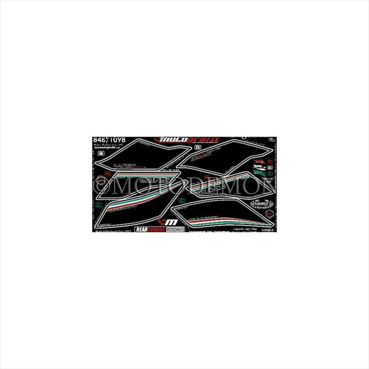 モトグラフィックス｜ボディパッド REAR ｜MT-RD008KS