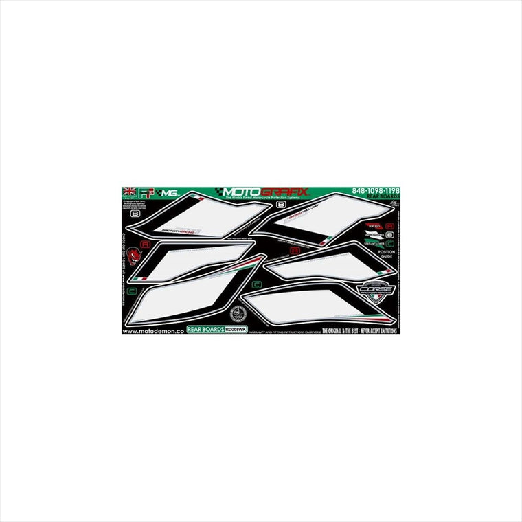 モトグラフィックス｜ボディパッド REAR ｜MT-RD008WK