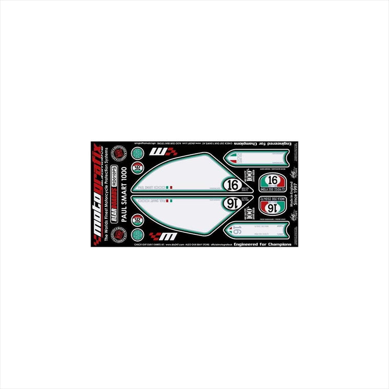 モトグラフィックス｜ボディパッド REAR ｜MT-RD010PS