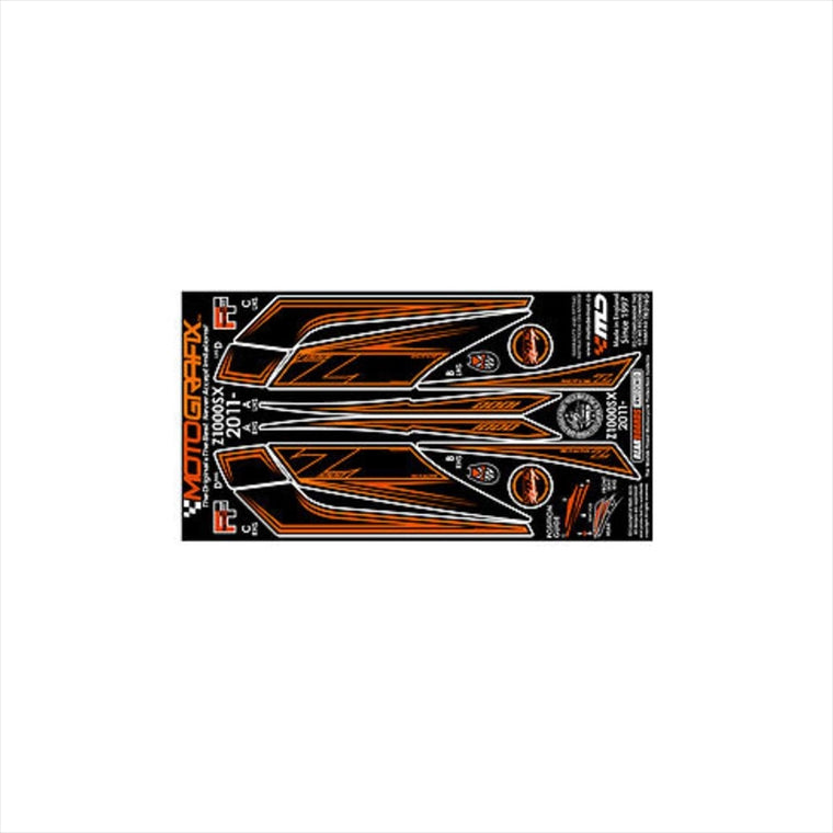 モトグラフィックス｜ボディパッド REAR ｜MT-RK020KO