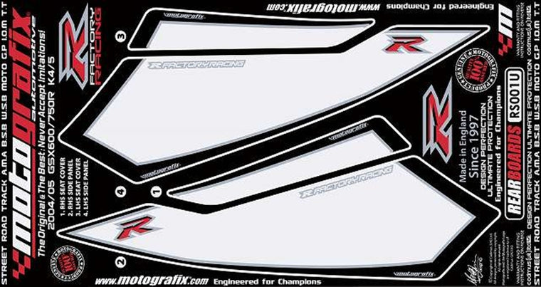 MOTO GRAFIX(モトグラフィックス) | ボディパッド REAR | MT-RS001U