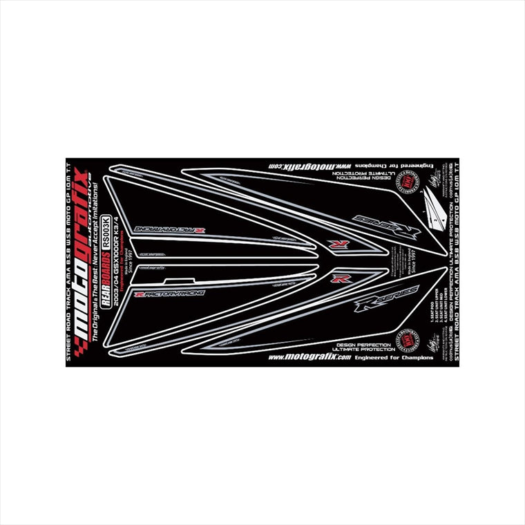 モトグラフィックス｜ボディパッド REAR ｜MT-RS003K