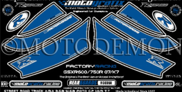 MOTO GRAFIX(モトグラフィックス) | ボディパッド REAR | MT-RS008B