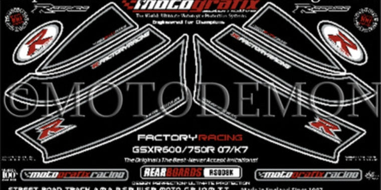MOTO GRAFIX(モトグラフィックス) | ボディパッド REAR | MT-RS008K