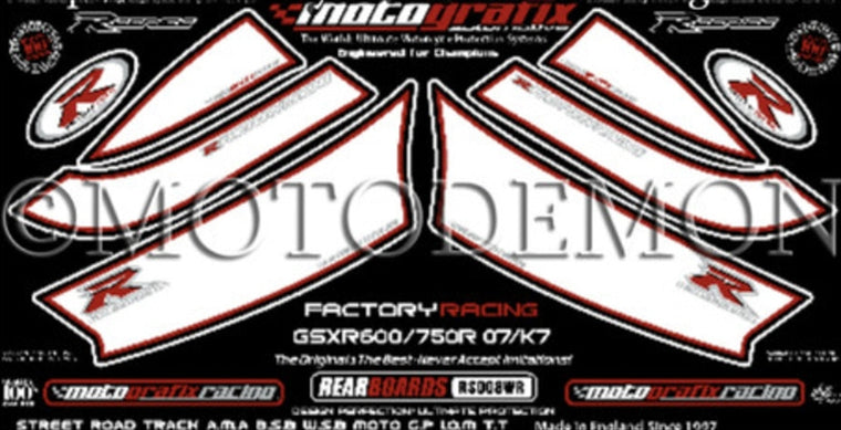 MOTO GRAFIX(モトグラフィックス) | ボディパッド REAR | MT-RS008WR