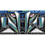モトグラフィックス｜ボディパッド REAR ｜MT-RS024WB