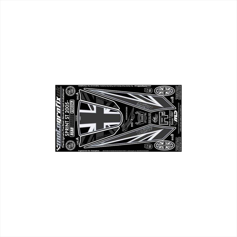 モトグラフィックス｜ボディパッド REAR ｜MT-RT002MJ