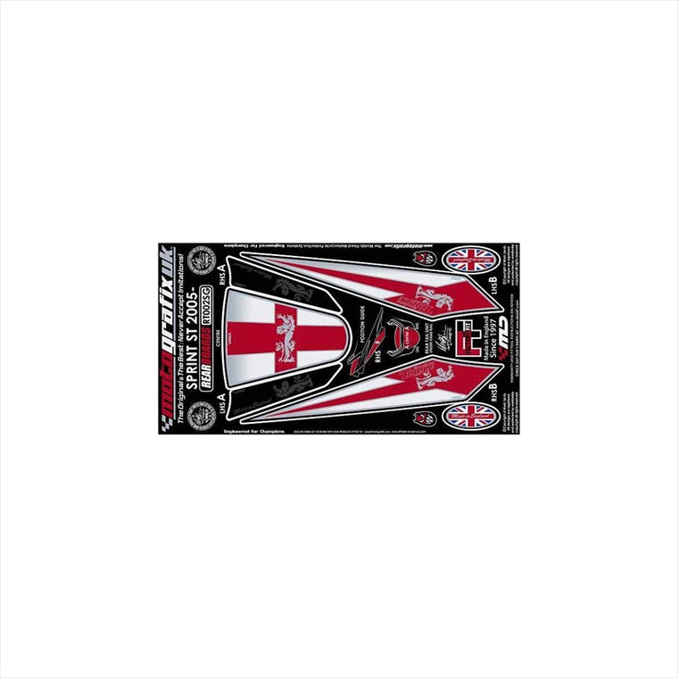 モトグラフィックス｜ボディパッド REAR ｜MT-RT002SG