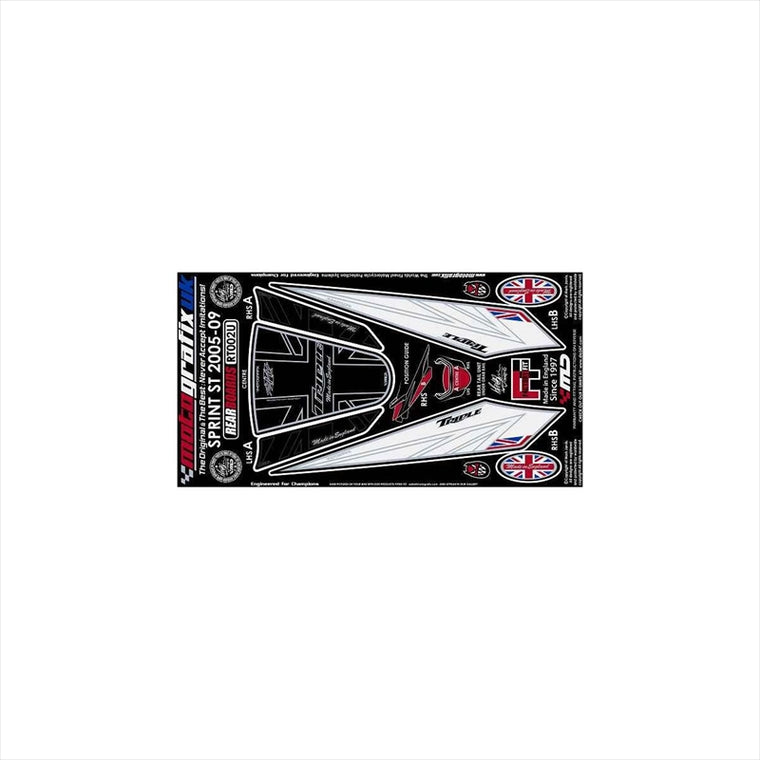 モトグラフィックス｜ボディパッド REAR ｜MT-RT002U