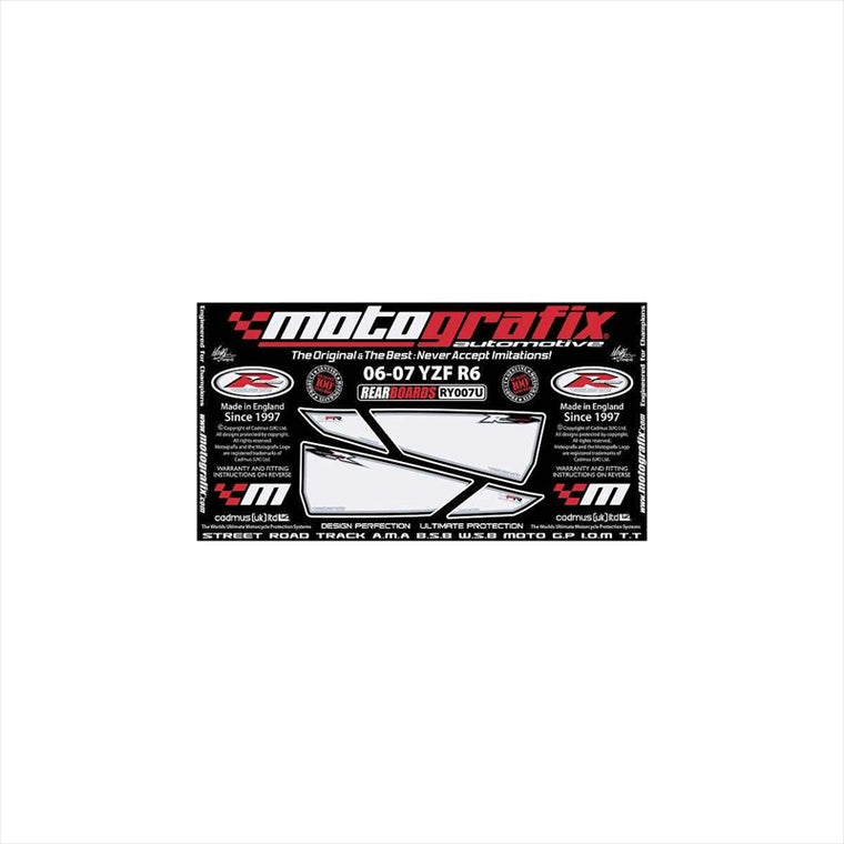 モトグラフィックス｜ボディパッド REAR ｜MT-RY007U
